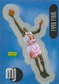 1998 Upper Deck Michael Jordan Stickers - Stick-Ums #SU21 Michael Jordan Front