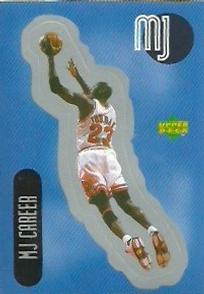 1998 Upper Deck Michael Jordan Stickers - Stick-Ums #SU23 Michael Jordan Front