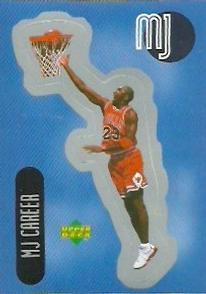 1998 Upper Deck Michael Jordan Stickers - Stick-Ums #SU24 Michael Jordan Front