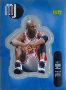 1998 Upper Deck Michael Jordan Stickers - Stick-Ums #SU26 Michael Jordan Front