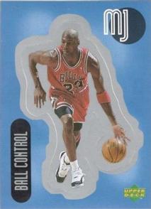 1998 Upper Deck Michael Jordan Stickers - Stick-Ums #SU28 Michael Jordan Front
