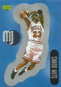 1998 Upper Deck Michael Jordan Stickers - Stick-Ums #SU29 Michael Jordan Front