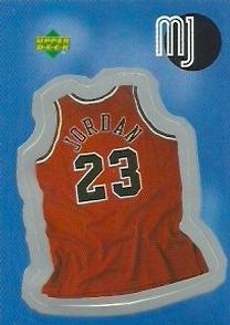 1998 Upper Deck Michael Jordan Stickers - Stick-Ums #SU30 Michael Jordan Front