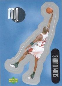 1998 Upper Deck Michael Jordan Stickers - Stick-Ums #SU31 Michael Jordan Front