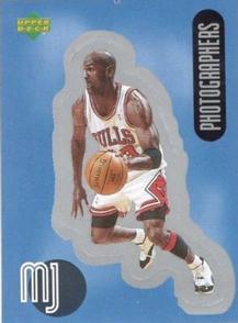 1998 Upper Deck Michael Jordan Stickers - Stick-Ums #SU34 Michael Jordan Front