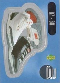 1998 Upper Deck Michael Jordan Stickers - Stick-Ums #SU5 Michael Jordan Front
