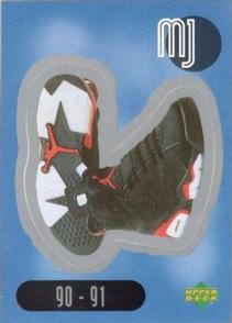 1998 Upper Deck Michael Jordan Stickers - Stick-Ums #SU9 Michael Jordan Front