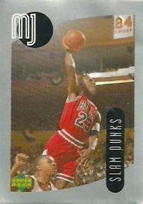 1998 Upper Deck Michael Jordan Stickers #100 Michael Jordan Front