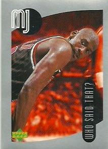 1998 Upper Deck Michael Jordan Stickers #110 Michael Jordan Front