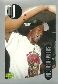 1998 Upper Deck Michael Jordan Stickers #121 Michael Jordan Front