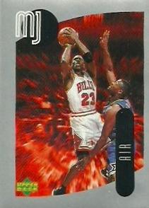 1998 Upper Deck Michael Jordan Stickers #122 Michael Jordan Front