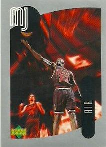 1998 Upper Deck Michael Jordan Stickers #124 Michael Jordan Front