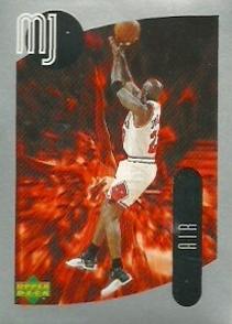 1998 Upper Deck Michael Jordan Stickers #128 Michael Jordan Front