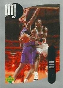 1998 Upper Deck Michael Jordan Stickers #129 Michael Jordan Front