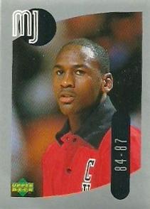 1998 Upper Deck Michael Jordan Stickers #13 Michael Jordan Front