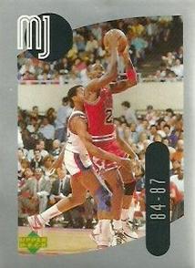 1998 Upper Deck Michael Jordan Stickers #16 Michael Jordan Front