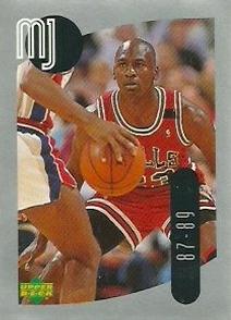 1998 Upper Deck Michael Jordan Stickers #19 Michael Jordan Front