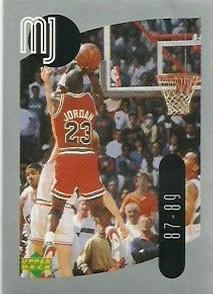 1998 Upper Deck Michael Jordan Stickers #23 Michael Jordan Front