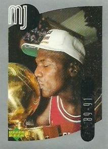 1998 Upper Deck Michael Jordan Stickers #28 Michael Jordan Front