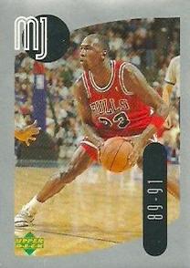 1998 Upper Deck Michael Jordan Stickers #29 Michael Jordan Front