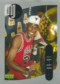 1998 Upper Deck Michael Jordan Stickers #30 Michael Jordan Front