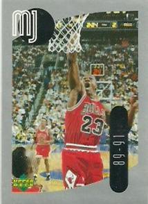 1998 Upper Deck Michael Jordan Stickers #32 Michael Jordan Front