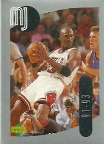 1998 Upper Deck Michael Jordan Stickers #35 Michael Jordan Front