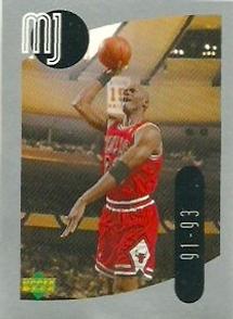1998 Upper Deck Michael Jordan Stickers #40 Michael Jordan Front