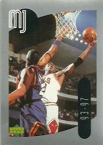 1998 Upper Deck Michael Jordan Stickers #43 Michael Jordan Front