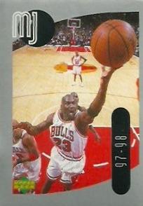 1998 Upper Deck Michael Jordan Stickers #52 Michael Jordan Front