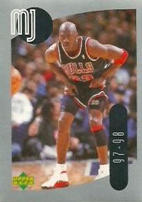 1998 Upper Deck Michael Jordan Stickers #53 Michael Jordan Front