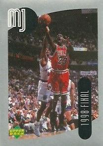 1998 Upper Deck Michael Jordan Stickers #58 Michael Jordan Front