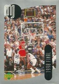 1998 Upper Deck Michael Jordan Stickers #59 Michael Jordan Front