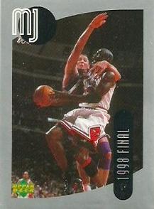 1998 Upper Deck Michael Jordan Stickers #60 Michael Jordan Front