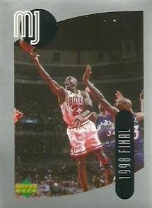 1998 Upper Deck Michael Jordan Stickers #63 Michael Jordan Front