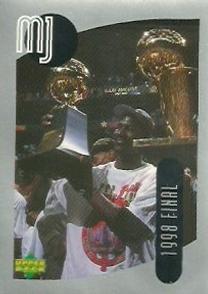 1998 Upper Deck Michael Jordan Stickers #64 Michael Jordan Front