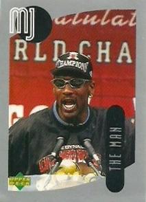 1998 Upper Deck Michael Jordan Stickers #75 Michael Jordan Front