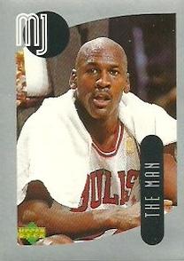 1998 Upper Deck Michael Jordan Stickers #77 Michael Jordan Front
