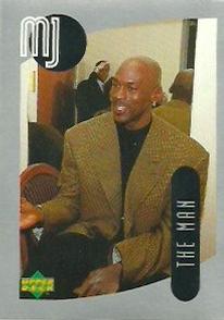 1998 Upper Deck Michael Jordan Stickers #80 Michael Jordan Front
