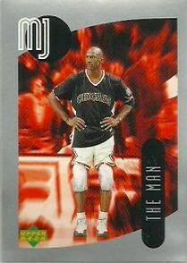 1998 Upper Deck Michael Jordan Stickers #81 Michael Jordan Front