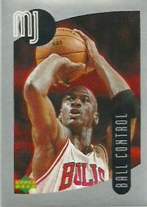 1998 Upper Deck Michael Jordan Stickers #89 Michael Jordan Front