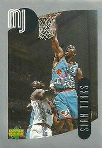 1998 Upper Deck Michael Jordan Stickers #97 Michael Jordan Front
