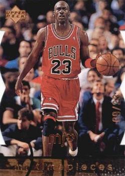 1998 Upper Deck MJx - Timepieces Gold #28 Michael Jordan Front