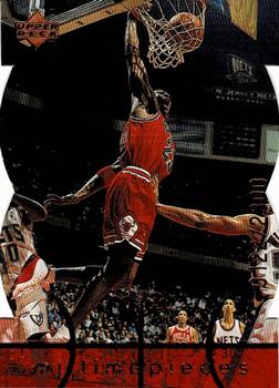 1998 Upper Deck MJx - Timepieces Red #104 Michael Jordan Front