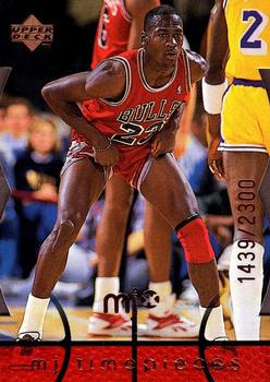 1998 Upper Deck MJx - Timepieces Red #23 Michael Jordan Front