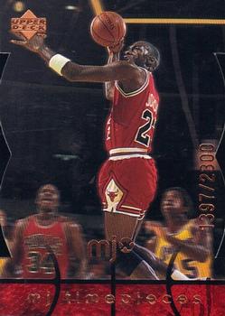 1998 Upper Deck MJx - Timepieces Red #29 Michael Jordan Front