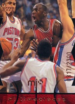 1998 Upper Deck MJx - Timepieces Red #33 Michael Jordan Front