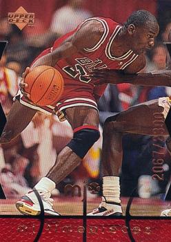 1998 Upper Deck MJx - Timepieces Red #38 Michael Jordan Front