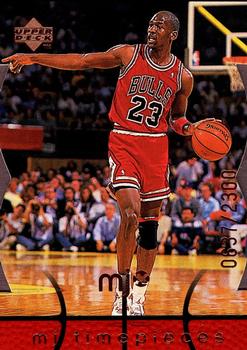 1998 Upper Deck MJx - Timepieces Red #44 Michael Jordan Front