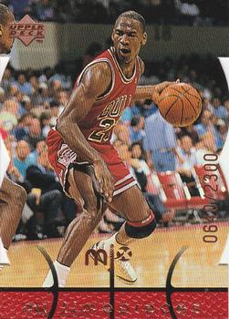 1998 Upper Deck MJx - Timepieces Red #7 Michael Jordan Front